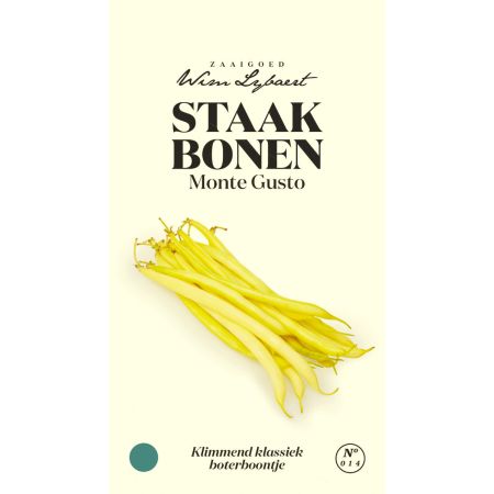 Haricots Nains Argus Boite - Staakbonen Monte Gusto - Wim Lybaert Zaaigoed
