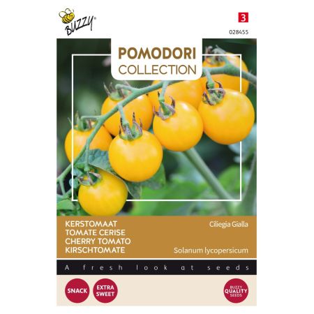 Buzzy Pomodori, Tomate Cerise Cereza Amarilla - Buzzy Pomodori, Kerstomaat Cereza Amarilla