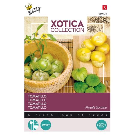 Buzzy Xotica Tomatille du Mexique - Buzzy Xotica Tomatillo, Mexicaanse aardkers