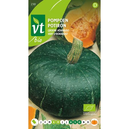 Bio Potiron Vert Hokkaido - Pompoen Groene Hokkaido Bio