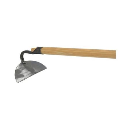 crochet demi-lune forgé - Halvemaanhak gesmeed 10 cm met steel