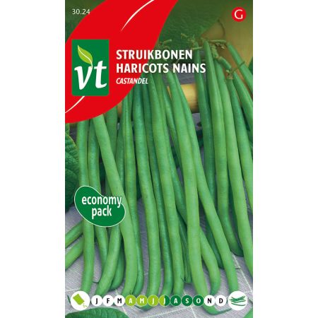 Haricots Nains Castandel Boîte - Bonen Castandel doos 100g