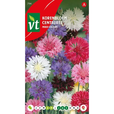 Centauree Variee - Korenbloem Gemengd