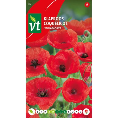 Pavot Rouge - Papaver Rode Klaproos