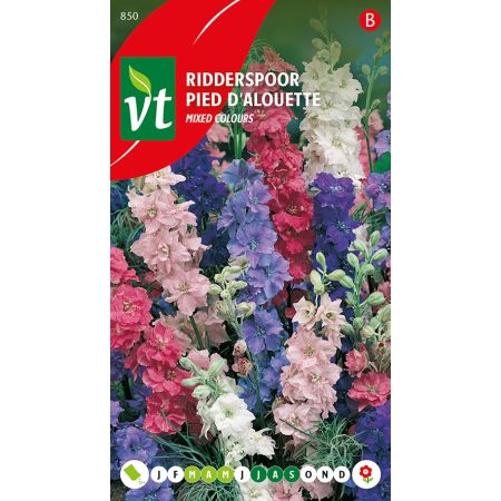 Pied D'Alouette Annuel Sublime Mix - Ridderspoor Eenjarige Sublime Mix