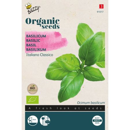 Buzzy Organic Basilic Italiano Classico (BIO) - Buzzy Organic Basilicum - Italiano Classico  (BIO)