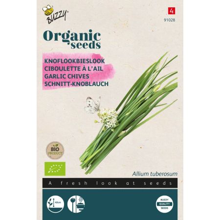 Buzzy Organic Ciboulette Chinouse à l'ail (BIO) - Buzzy Organic Bieslook Knoflook (BIO)