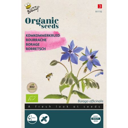 Buzzy Organic Bourrache (BIO) - Buzzy Organic Komkommerkruid (BIO)