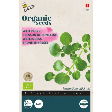 Buzzy Organic Cresson de fontaine (BIO) - Buzzy Organic Waterkers  (BIO)