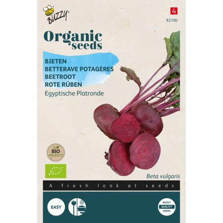 Buzzy Organic Betteraves potagères D'Égypte - Bio Semences