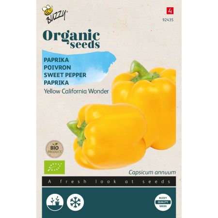 Buzzy Organic Poivron Yellow California Wonder (BIO) - Buzzy Organic Paprika Yellow California Wonder (BIO)