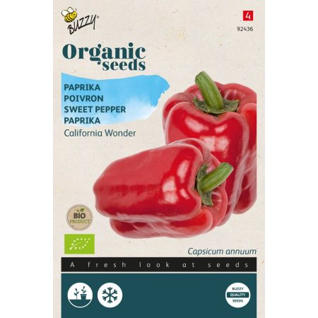 Buzzy Organic Poivron California Wonder(BIO) - Buzzy Organic Paprika California Wonder  (BIO)