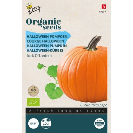 Buzzy Organic Potiron Jack O' Lantern  (BIO) - Buzzy Organic Pompoen Jack O'Lantern (BIO)