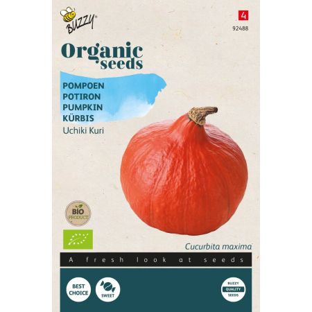 Buzzy Organic Potiron Uchiki Kuri(BIO) - Buzzy Organic Pompoen Uchiki Kuri  (BIO)