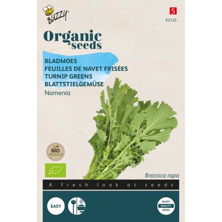 Buzzy Organic Feuilles de Navet frisées Namenia (BIO) - Buzzy Organic Bladmoes Namenia (BIO)