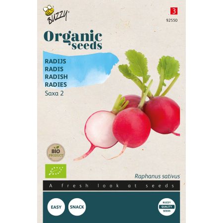 Buzzy Organic Radis Saxa 2 - Bio Semences