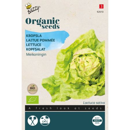 Buzzy Organic Laitue pommée Reine de Mai(BIO) - Buzzy Organic Kropsla Meikoningin  (BIO)