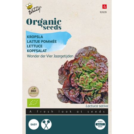Buzzy Organic Laitue Pomm Merveille des 4 Saisons - Bio Semences