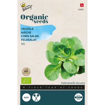 Buzzy Organic Mâche à grosse graine (BIO) - Buzzy Organic Veldsla Grote Noordhollandse  (BIO)