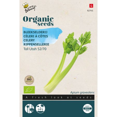 Buzzy Organic Céleri à côtes Tall Utah 52/70- Bio Semences
