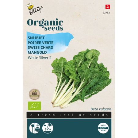Buzzy Organic Poirée Verte White Silver 2- Bio Semences