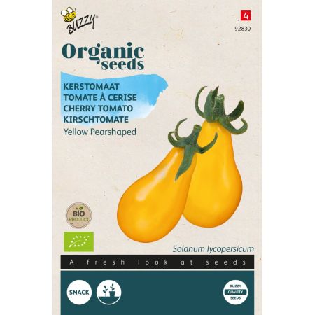Buzzy Organic Tomates Cerises Yellow Pearshaped (BIO) - Buzzy Organic Tomaat Yellow Pearshaped (BIO)