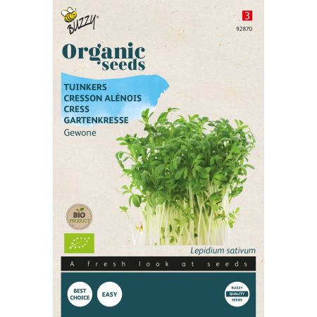 Buzzy Organic Cresson alénois Commun - Bio Semences