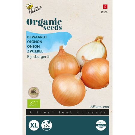 Buzzy Organic Oignon Rijnsburger 5 - Bio Semences