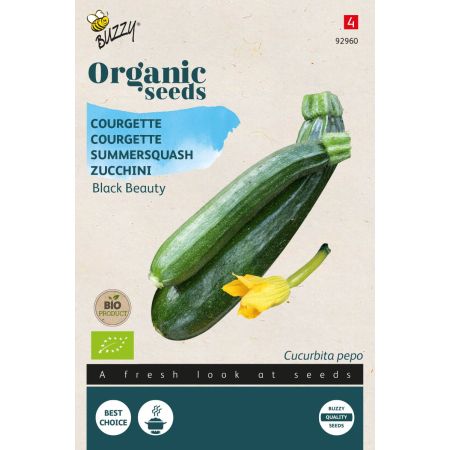 Buzzy Organic Courgette Black Beauty(BIO) - Buzzy Organic Courgette Black Beauty (BIO)