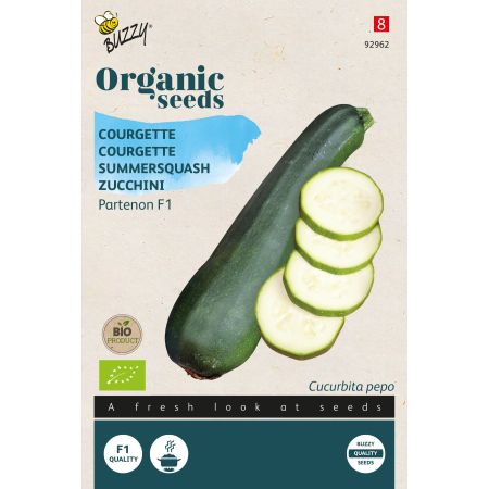 Buzzy Organic Courgette Partenon F1- Bio Semences