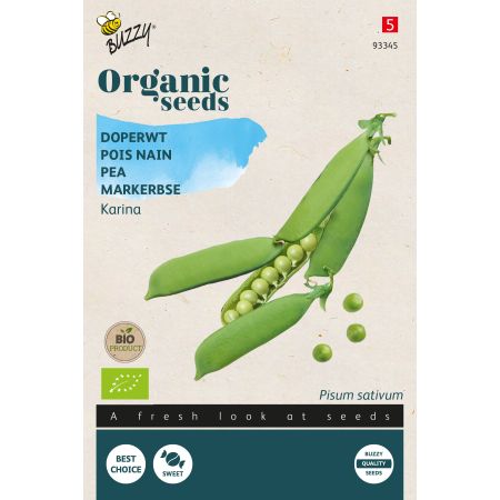 Buzzy Organic Pois nain Karina Semences
