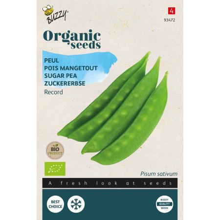 Buzzy Organic Pous mangetout Record - Bio Semences